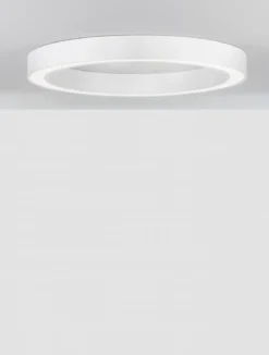 Nova Luce 9345635 MORBIDO LED Deckenleuchte 80cm 2700-4000K Weiss dimmbar