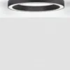 Nova Luce 9345636 MORBIDO LED Deckenleuchte 80cm 2700-4000K Schwarz dimmbar