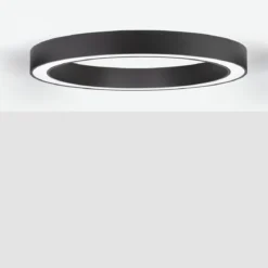 Nova Luce 9345636 MORBIDO LED Deckenleuchte 80cm 2700-4000K Schwarz dimmbar