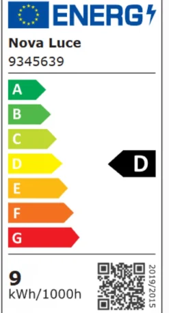 Nova Luce 9345639 MORBIDO LED Pendelleuchte 60cm 2700-4000K Schwarz dimmbar