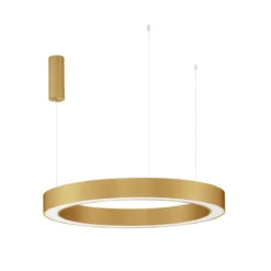 Nova Luce 9345643 MORBIDO LED Pendelleuchte 80cm 2700-4000K Messing Gold dimmbar
