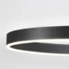 Nova Luce 9190848 MOTIF LED Pendelleuchte 80cm 3000K Schwarz dimmbar