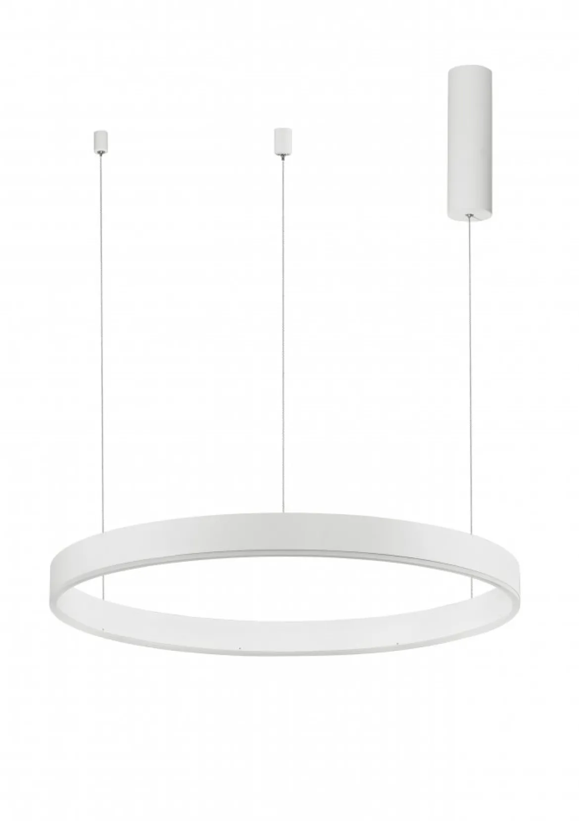 Nova Luce 9190740 MOTIF LED Pendelleuchte 60cm 3000K Weiss dimmbar