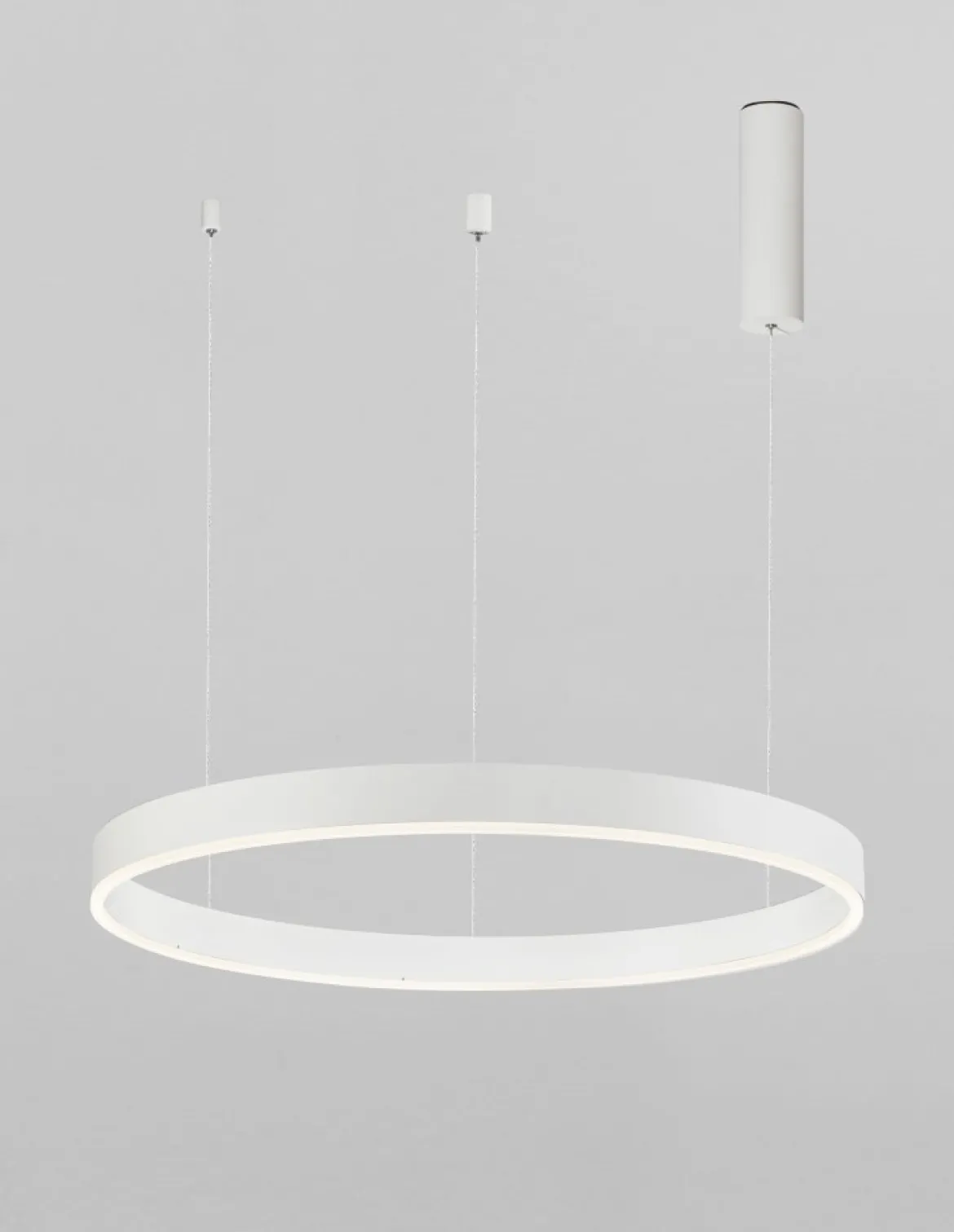 Nova Luce 9190740 MOTIF LED Pendelleuchte 60cm 3000K Weiss dimmbar