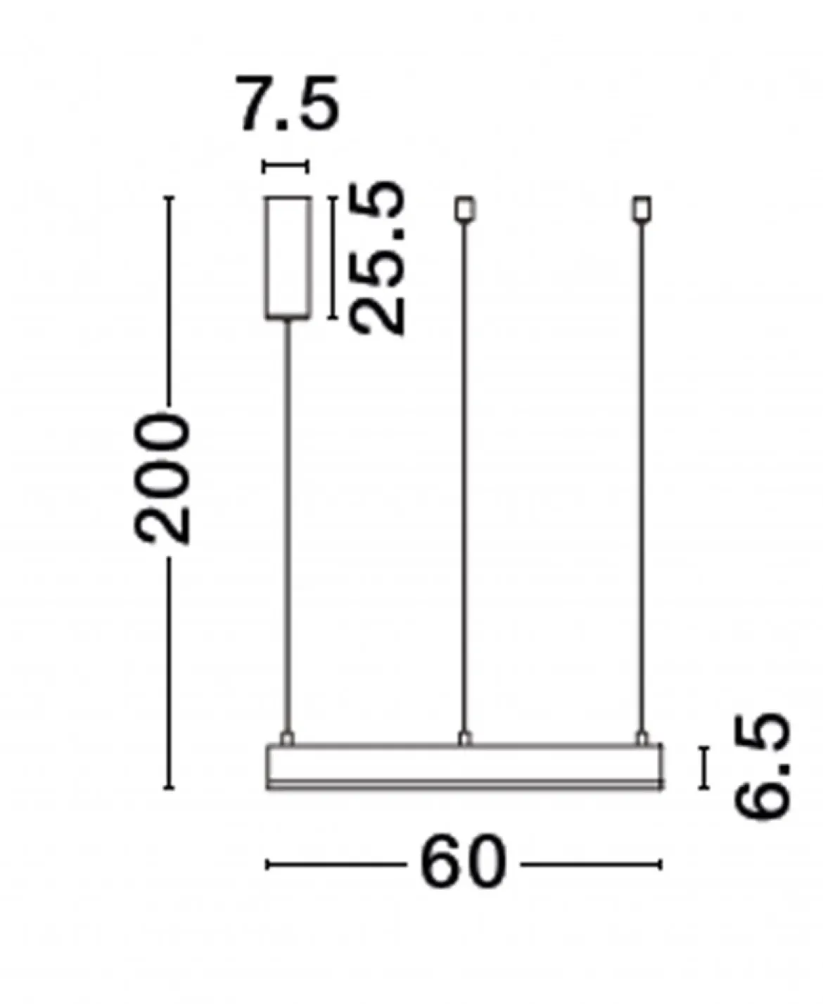 Nova Luce 9530212 MOTIF LED Pendelleuchte 60cm CCT 2700-6000K Schwarz dimmbar