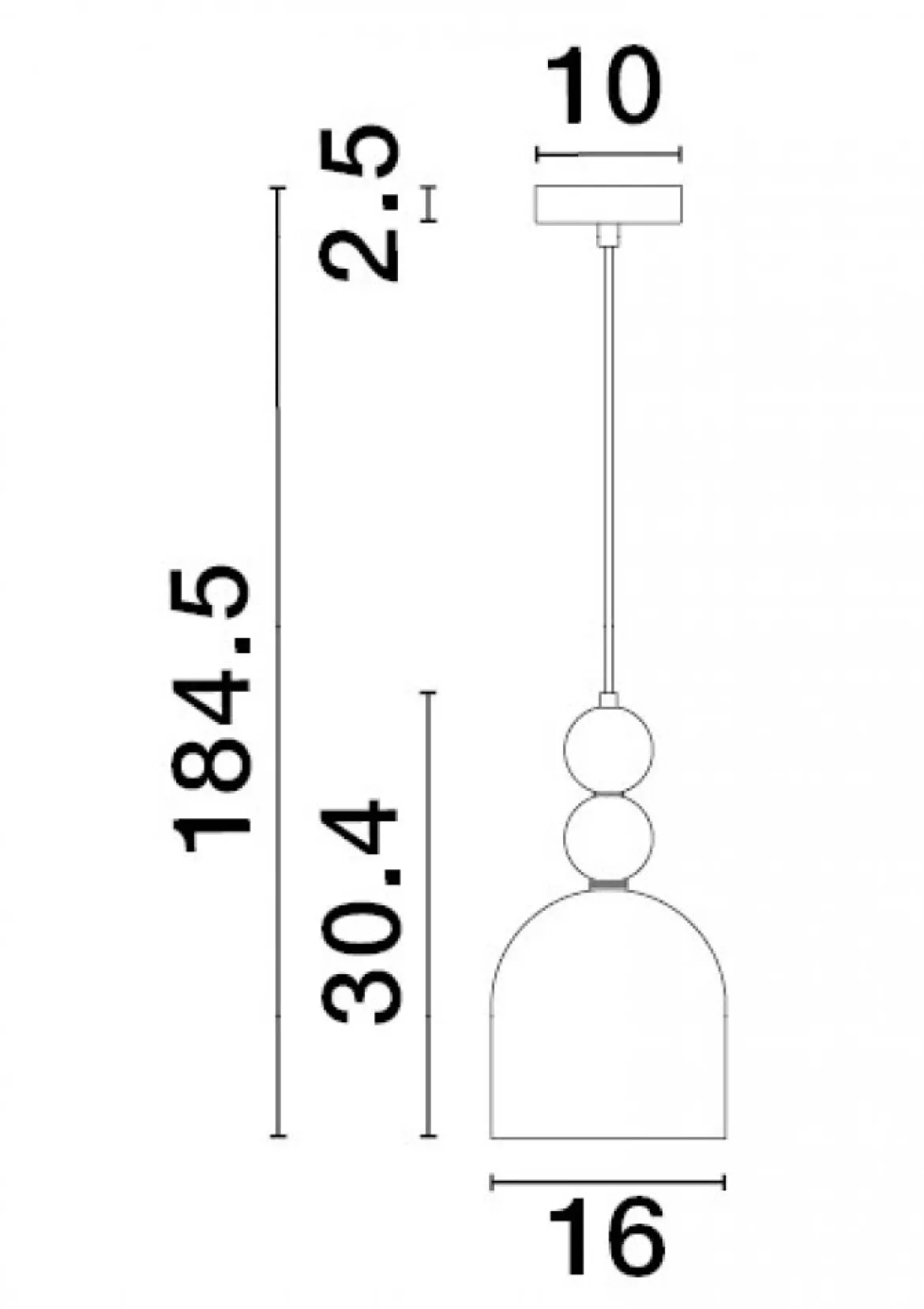 Nova Luce 9009233 MURANO Pendelleuchte 1-flammig Gold Multifarben E14