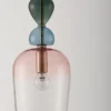 Nova Luce 9009234 MURANO Pendelleuchte 1-flammig Gold Multifarben E14