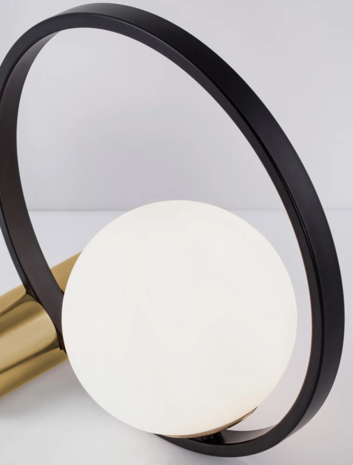 Nova Luce 9624094 NESO Tischleuchte Gold Schwarz Weiss E14
