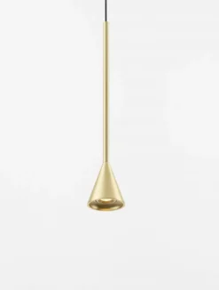 Nova Luce 9060217 NET LED Pendelleuchte 1-flammig 3000K Gold dimmbar