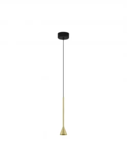 Nova Luce 9060217 NET LED Pendelleuchte 1-flammig 3000K Gold dimmbar