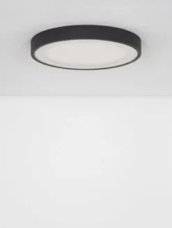 Nova Luce 9081220 NODI LED Deckenleuchte 1-flammig 3000K Schwarz