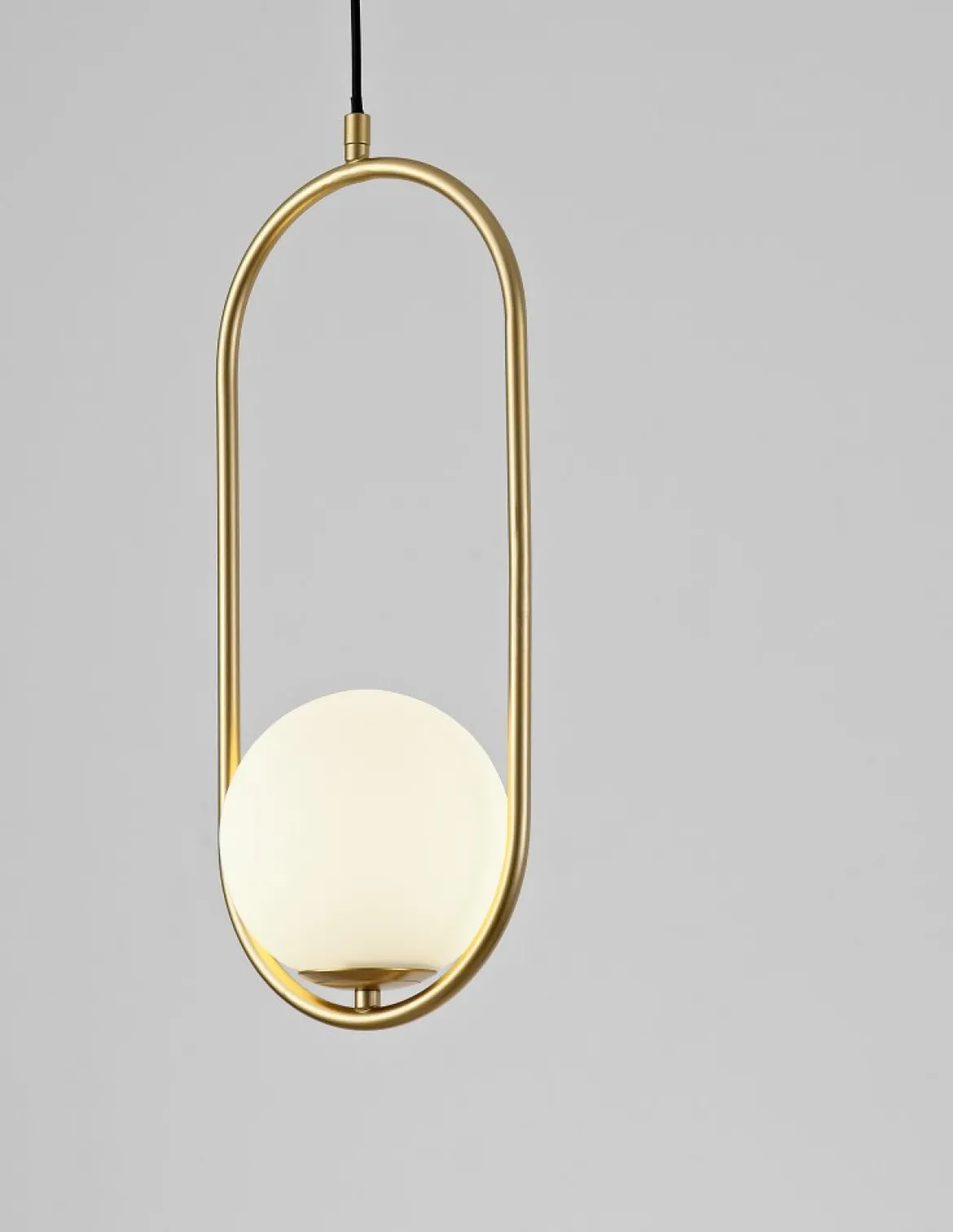 Nova Luce 9988170 OBITAR Pendelleuchte 1-flammig Gold Weiss G9