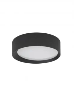 Nova Luce 9085221 OBY LED Deckenleuchte 45cm 3000K Schwarz