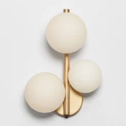 Nova Luce 9028862 ODILLIA Wandleuchte 3-flammig Gold Weiss G9