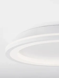 Nova Luce 9212917 OGGY LED Deckenleuchte 37cm 3000K Weiss