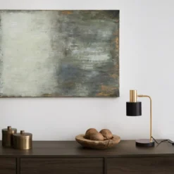 Nova Luce 9050161 PAZ Tischleuchte Gold Schwarz E14