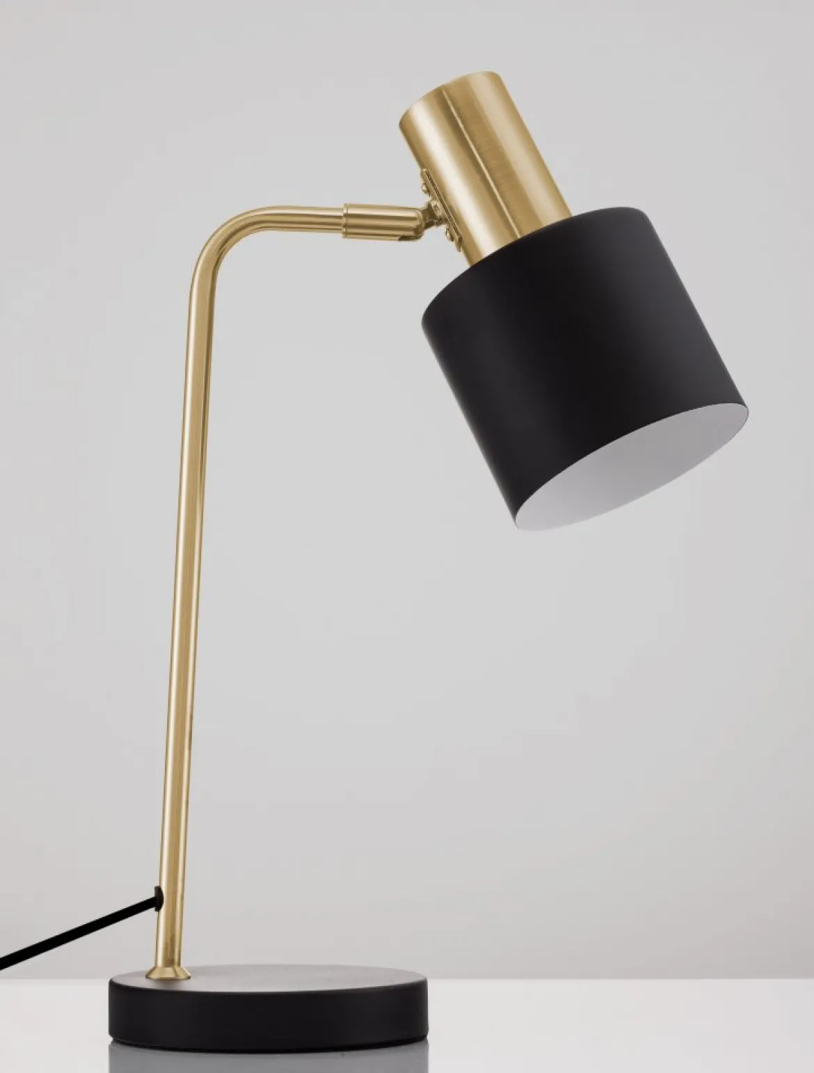 Nova Luce 9050161 PAZ Tischleuchte Gold Schwarz E14