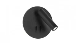 Nova Luce 9081222 PENOR LED Wandleuchte 3000K Schwarz