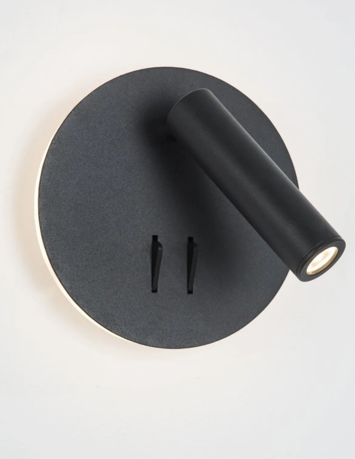 Nova Luce 9081222 PENOR LED Wandleuchte 3000K Schwarz