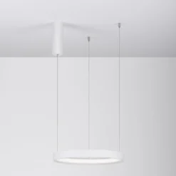 Nova Luce 9345613 PERRINE LED Pendelleuchte 40cm 3000K Weiss dimmbar