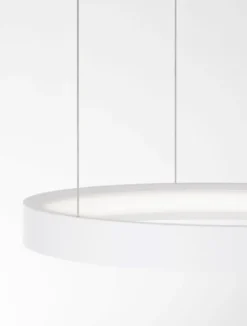 Nova Luce 9345613 PERRINE LED Pendelleuchte 40cm 3000K Weiss dimmbar