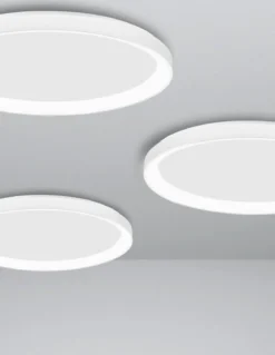 Nova Luce 9853673 PERTINO LED Deckenleuchte 48cm 3000K Weiss dimmbar