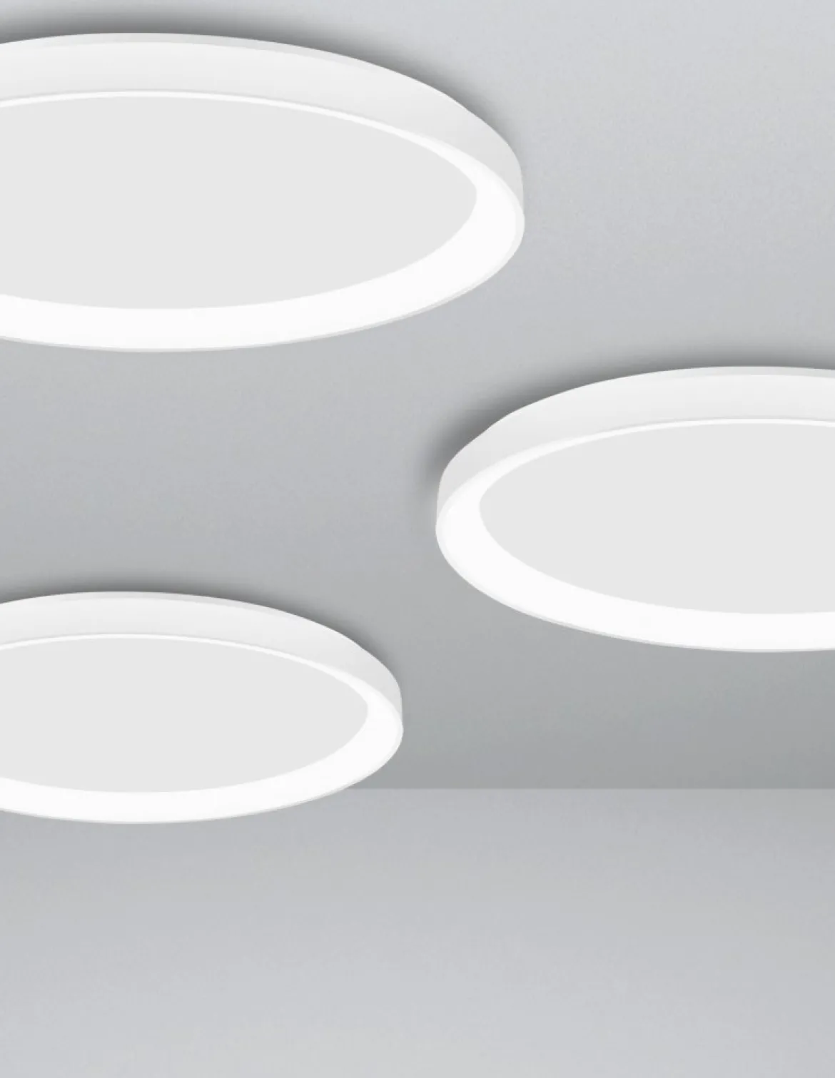 Nova Luce 9853673 PERTINO LED Deckenleuchte 48cm 3000K Weiss dimmbar