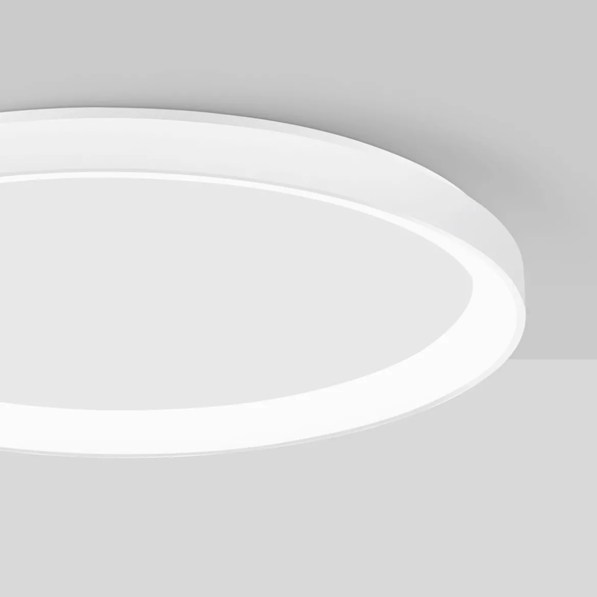 Nova Luce 9853673 PERTINO LED Deckenleuchte 48cm 3000K Weiss dimmbar