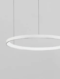 Nova Luce 9345688 PERTINO LED Pendelleuchte 58cm 2700K Weiss dimmbar