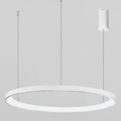 Nova Luce 9853685 PERTINO LED Pendelleuchte 78cm 3000K Weiss dimmbar