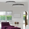 Nova Luce 9853686 PERTINO LED Pendelleuchte 78cm 3000K Schwarz dimmbar