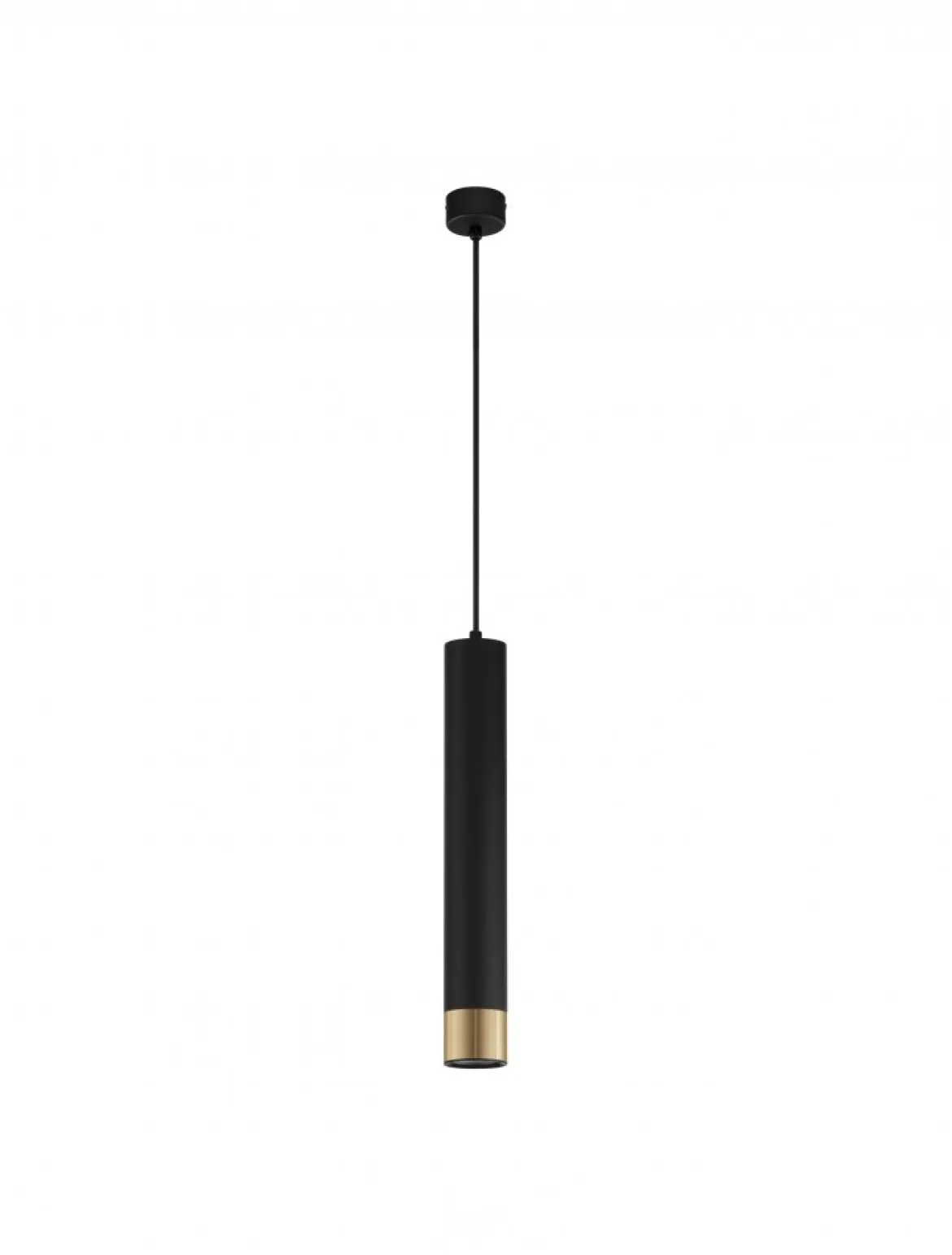 Nova Luce 9911530 PICTO Pendelleuchte 40 1-flammig Schwarz Gold GU10