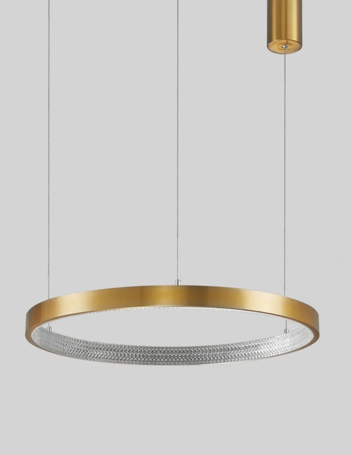 Nova Luce 9285601 PRESTON LED Pendelleuchte 60cm 3000K Antik Gold dimmbar