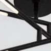 Nova Luce 9180761 RACCIO LED Deckenleuchte 6-flammig 3000K Schwarz