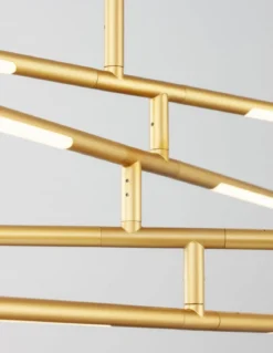 Nova Luce 9180781 RACCIO LED Pendelleuchte 8-flammig 3000K Messing Gold dimmbar