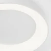 Nova Luce 9353852 RANDO THIN LED Deckenleuchte 60cm 3000K Weiss dimmbar