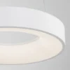 Nova Luce 9453430 RANDO THIN LED Pendelleuchte 38cm 3000K Weiss dimmbar