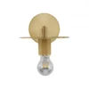 Nova Luce 9501238 ROYAL Wandleuchte mit Schirm Gold E27