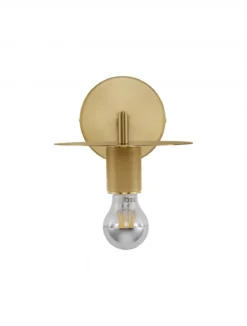 Nova Luce 9501238 ROYAL Wandleuchte mit Schirm Gold E27