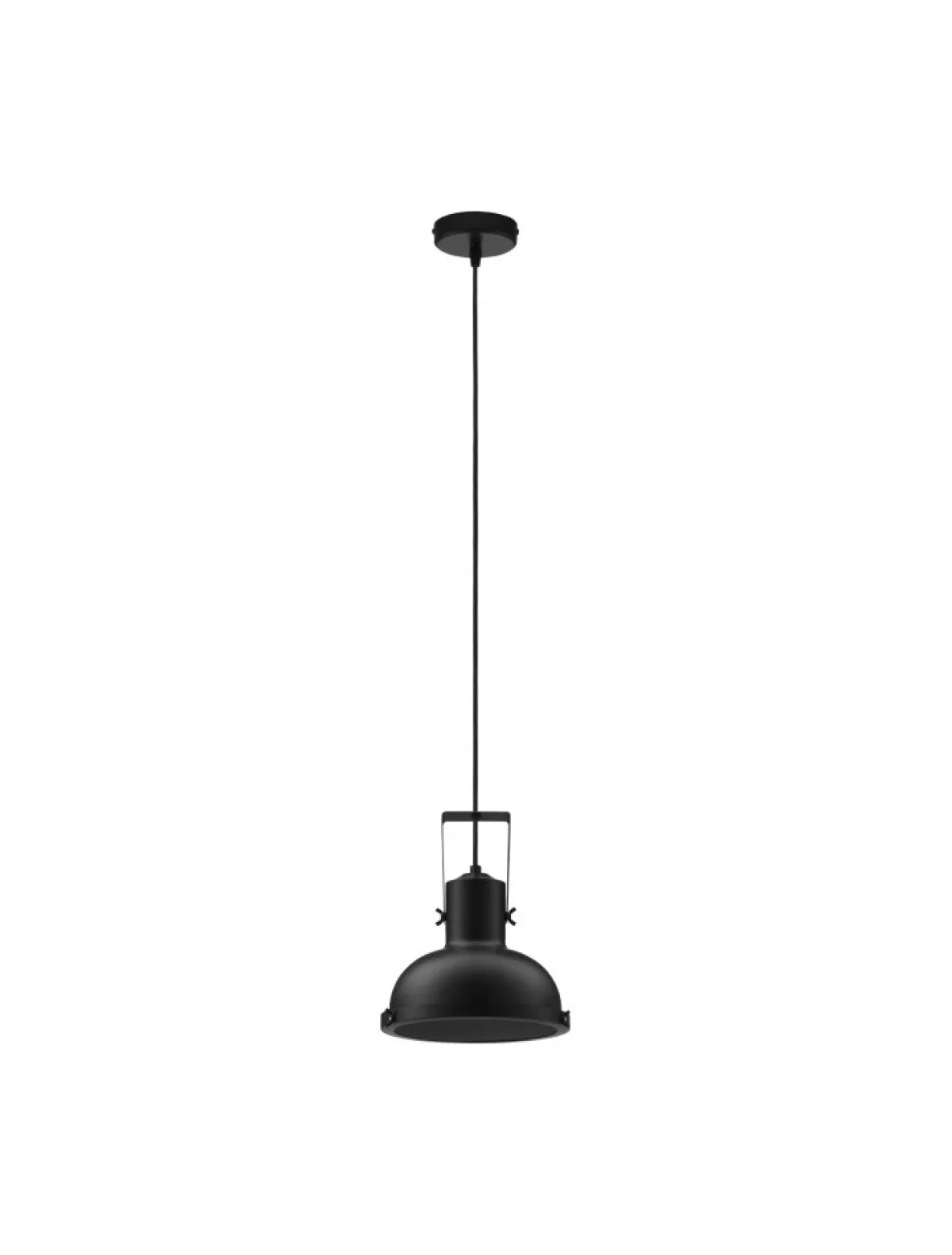Nova Luce 9624100 RUVI Pendelleuchte 1-flammig Schwarz E27