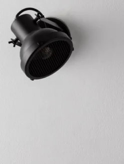 Nova Luce 9624102 RUVI Wandleuchte Schwarz E14