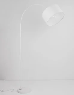 Nova Luce 9401653 SAMA Stehlampe Weiss E27