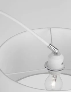 Nova Luce 9401653 SAMA Stehlampe Weiss E27
