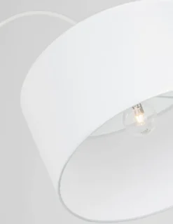Nova Luce 9401653 SAMA Stehlampe Weiss E27