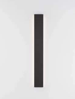 Nova Luce 9060613 SELINE LED Wandleuchte 3000K Schwarz 60cm
