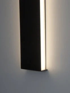 Nova Luce 9081400 SELINE LED Wandleuchte 3000K Schwarz