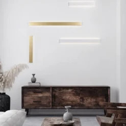 Nova Luce 9060614 SELINE LED Wandleuchte 3000K Weiss 60cm