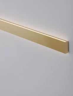 Nova Luce 9060912 SELINE LED Wandleuchte 3000K Gold 90cm