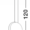 Nova Luce 9695248 SHELL LED Pendelleuchte 20cm 3000K Schwarz Gold