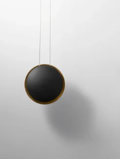 Nova Luce 9695248 SHELL LED Pendelleuchte 20cm 3000K Schwarz Gold